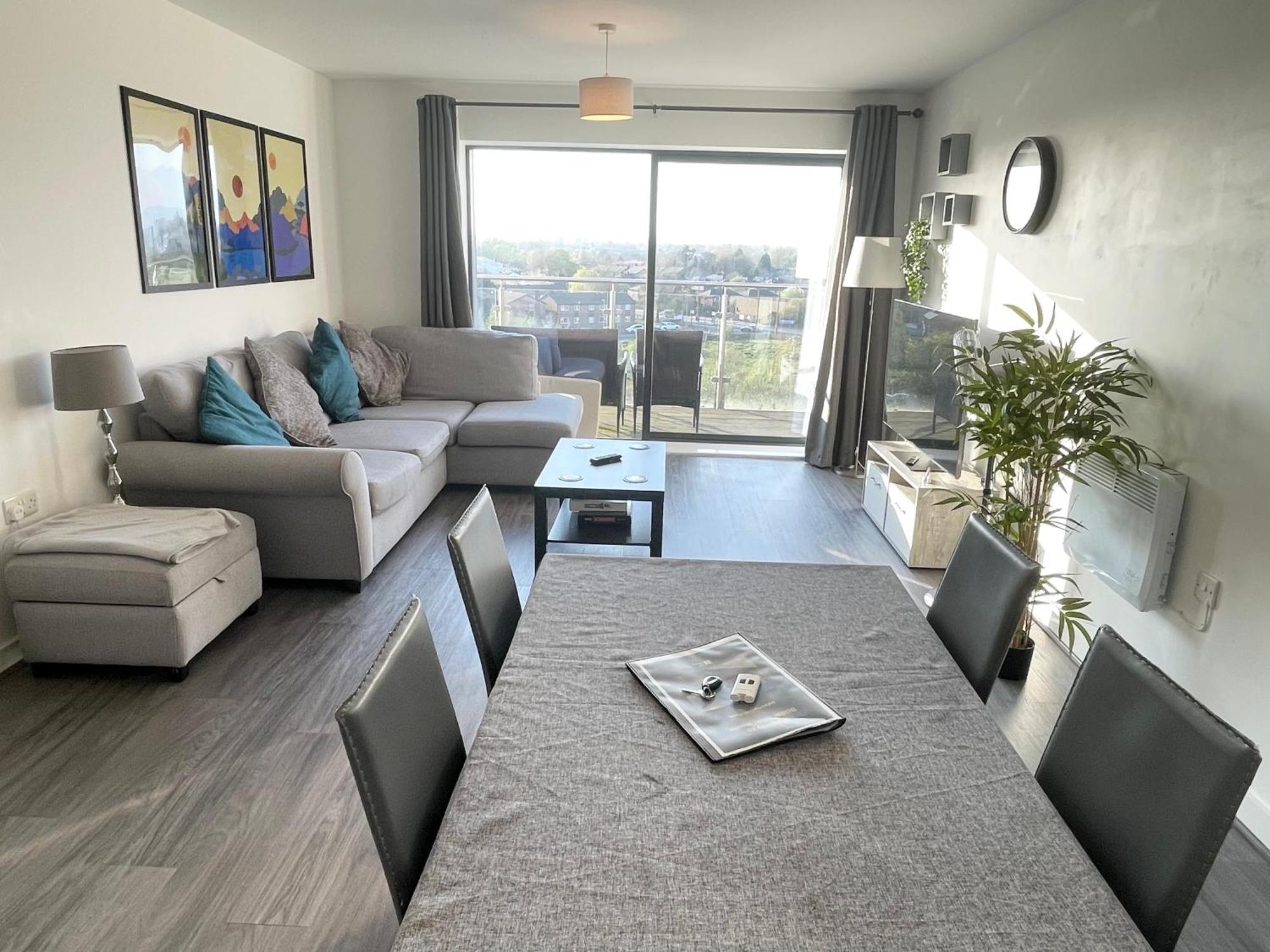 Balcony Marina Apartment With City Skyline Views - Free Secure Parking Manchester Eksteriør billede